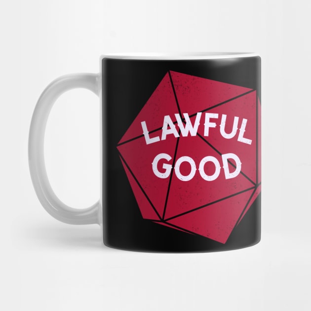 Lawful Good D20 by ArthellisCreations